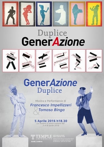 Tomaso Binga / Francesco Impellizzeri - Duplice GenerAzione